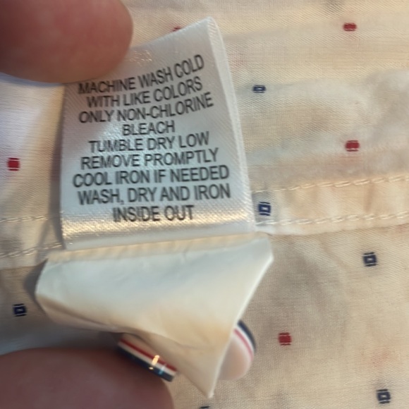 Johnston & Murphy White w/ Double-Sided Red & Blue Nepps - Picture 5 of 5